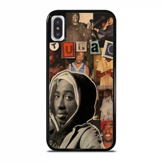 2 Pac Sakur Retro iPhone X-XS Case