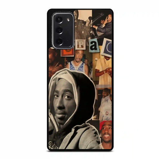 2 Pac Sakur Retro Samsung Galaxy Note 20 Case