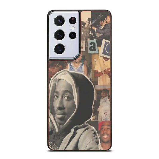 2 Pac Sakur Retro Samsung Galaxy S21 Ultra Case