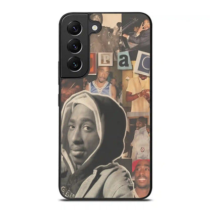 2 Pac Sakur Retro Samsung Galaxy S22 Plus Case