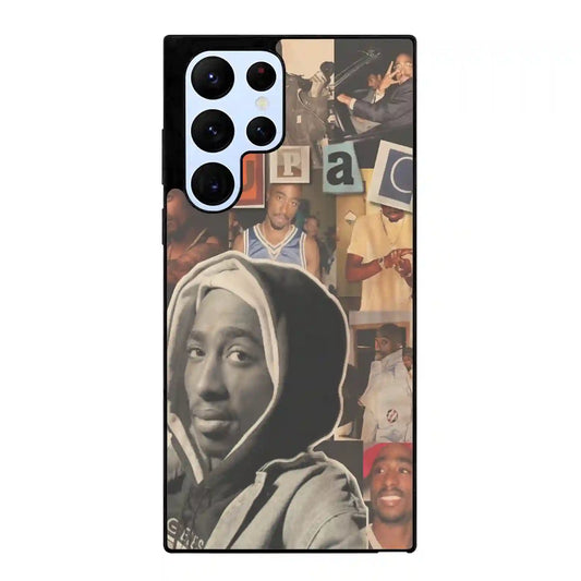 2 Pac Sakur Retro Samsung Galaxy S22 Ultra Case