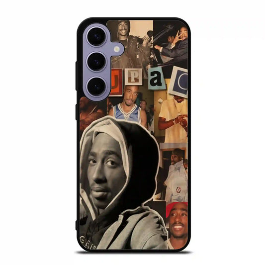 2 Pac Sakur Retro Samsung Galaxy S24 Plus Case