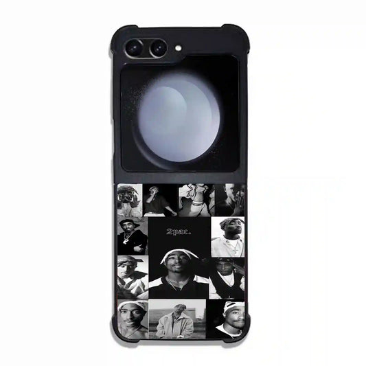 2 Pac Sakur Samsung Z6 Flip Case