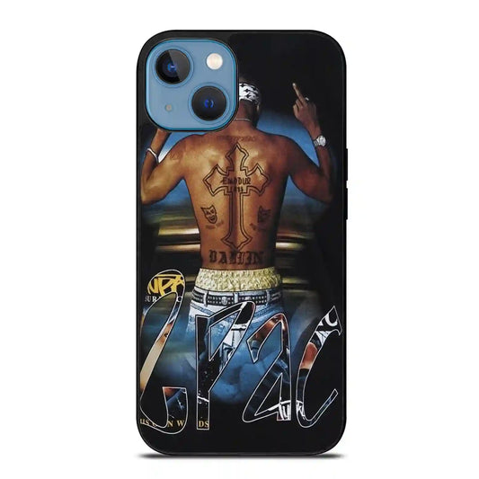 2 Pac Sakur Tatto Cool iPhone 14 Case