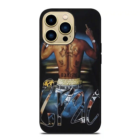 2 Pac Sakur Tatto Cool iPhone 14 Pro Max Case