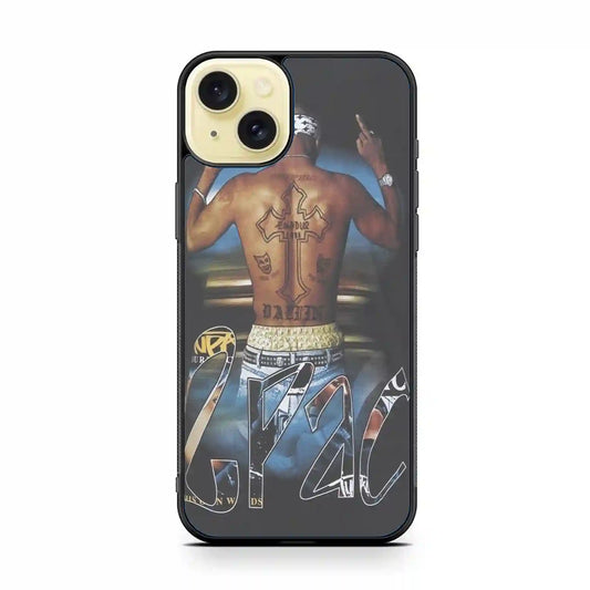 2 Pac Sakur Tatto Cool iPhone 15 Plus Case