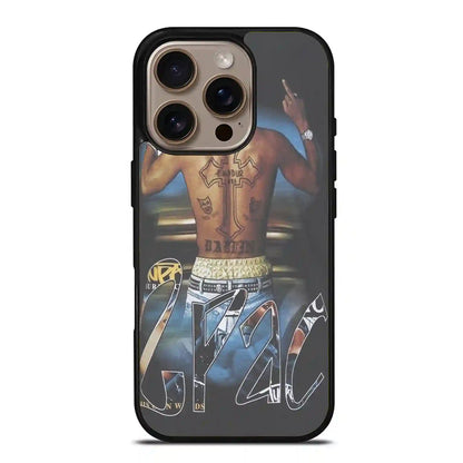 2 Pac Sakur Tatto Cool iPhone 16 Pro Max Case