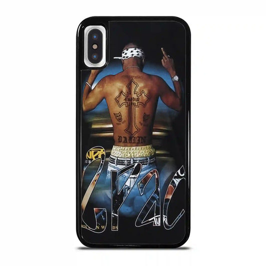 2 Pac Sakur Tatto Cool iPhone X-XS Case