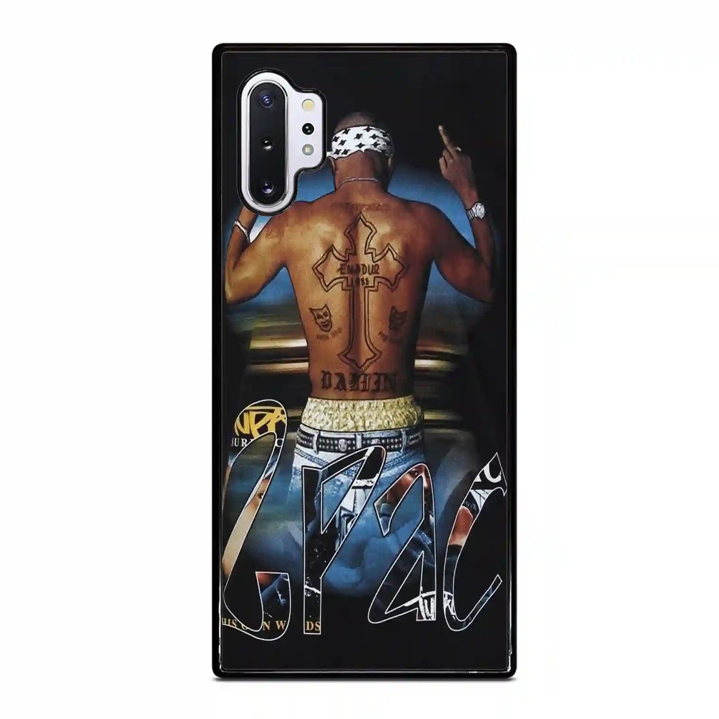 2 Pac Sakur Tatto Cool Samsung Galaxy Note 10 Pro 5G Case