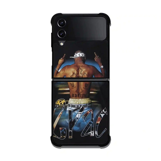 2 Pac Sakur Tatto Cool Samsung Z3 Flip Case