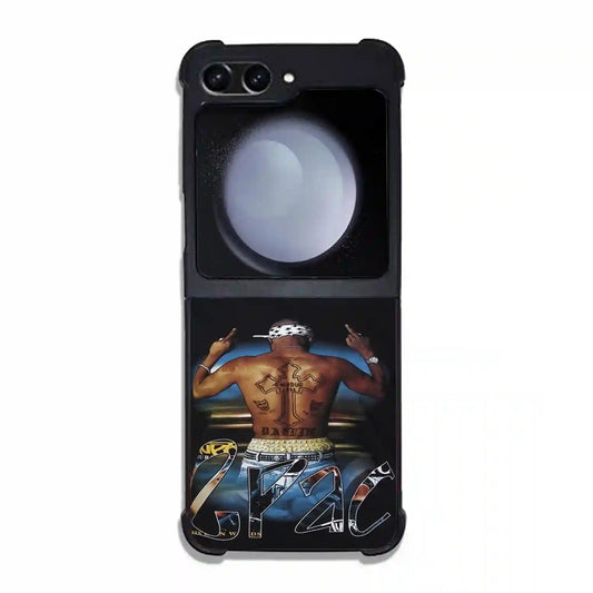 2 Pac Sakur Tatto Cool Samsung Z6 Flip Case