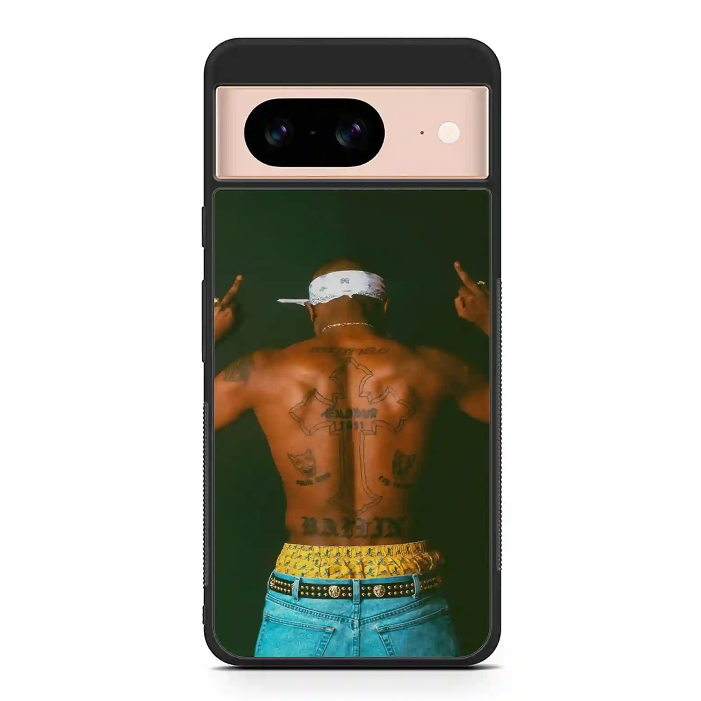 2 Pac Sakur Tatto Google Pixel 8 Case