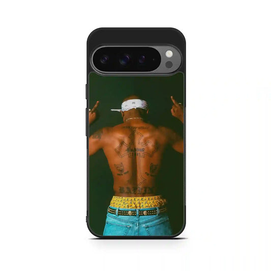 2 Pac Sakur Tatto Google Pixel 9 Case