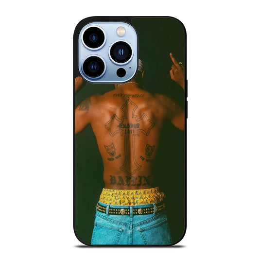 2 Pac Sakur Tatto iPhone 13 Pro Max Case