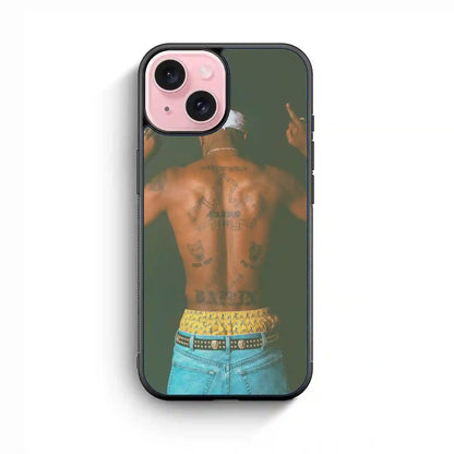 2 Pac Sakur Tatto iPhone 15 Case