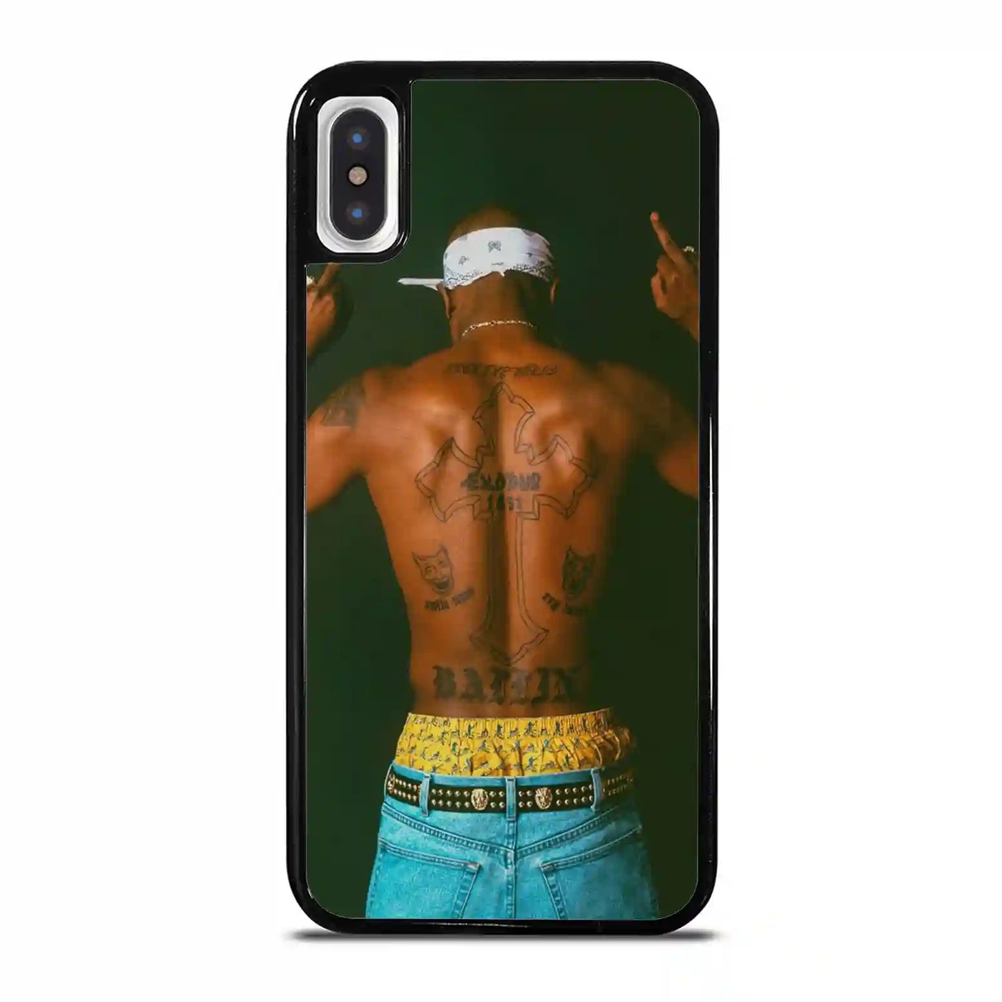 2 Pac Sakur Tatto iPhone X-XS Case