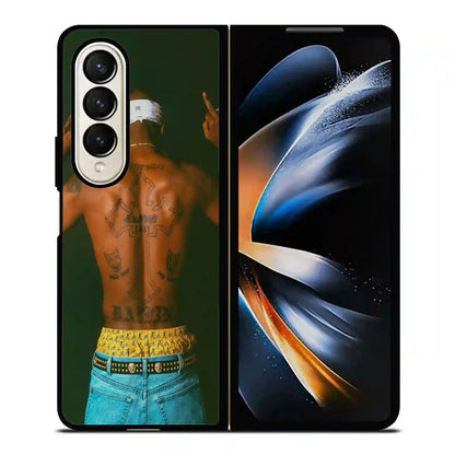 2 Pac Sakur Tatto Samsung Z4 Fold Case