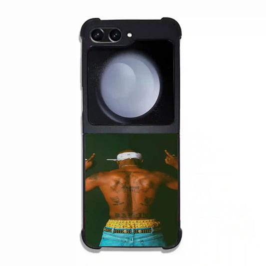 2 Pac Sakur Tatto Samsung Z5 Flip Case