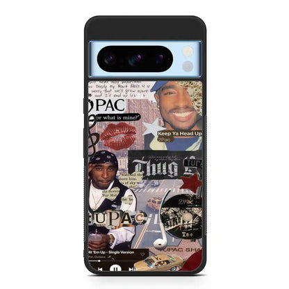 2 Pac Sakur Thug Google Pixel 8 Pro Case