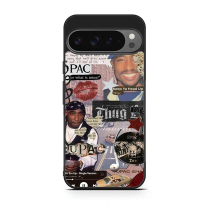 2 Pac Sakur Thug Google Pixel 9 Pro Case