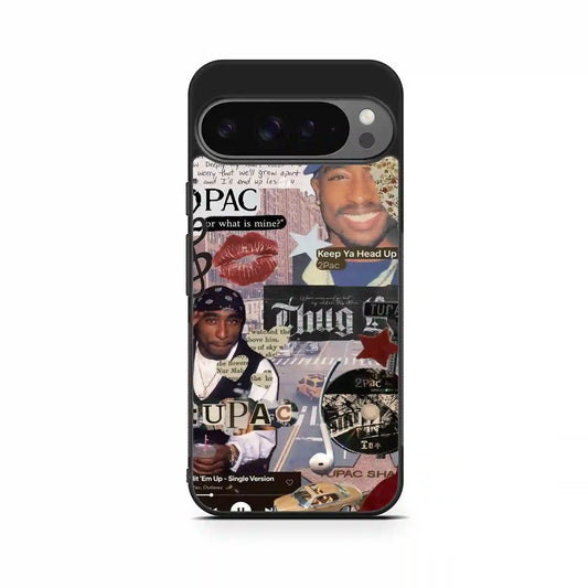 2 Pac Sakur Thug Google Pixel 9 Case