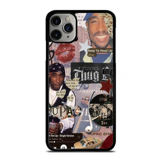 2 Pac Sakur Thug iPhone 11 Pro Case