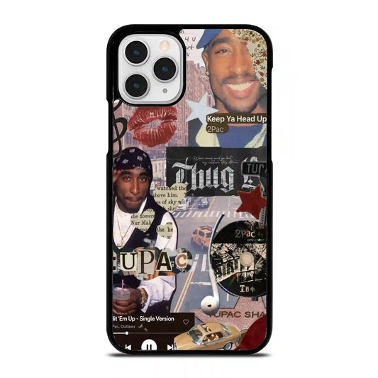 2 Pac Sakur Thug iPhone 12 Pro Max Case