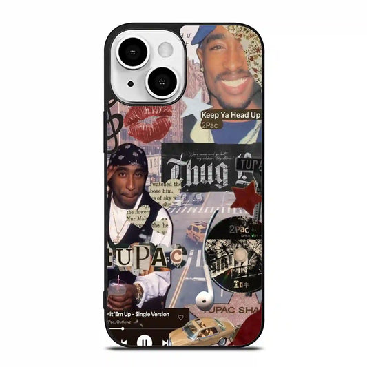 2 Pac Sakur Thug iPhone 13 Mini Case