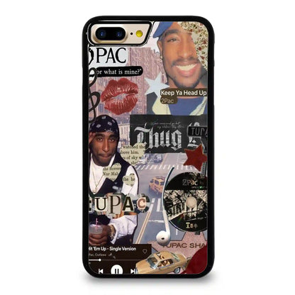 2 Pac Sakur Thug iPhone 7-8 Plus Case