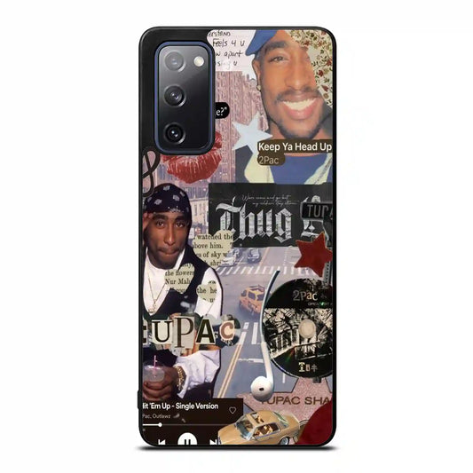 2 Pac Sakur Thug Samsung Galaxy S20 FE Case