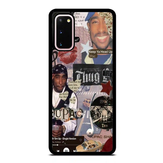 2 Pac Sakur Thug Samsung Galaxy S20 Case