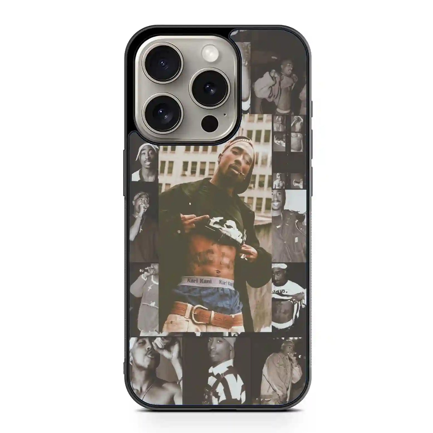 2 Pac Sakur Vintage Cool iPhone 15 Pro Max Case