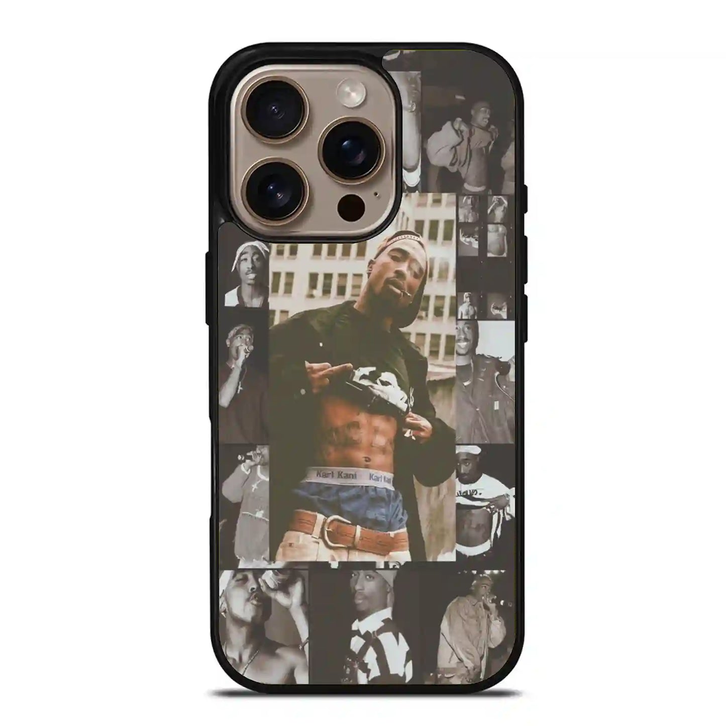 2 Pac Sakur Vintage Cool iPhone 16 Pro Max Case