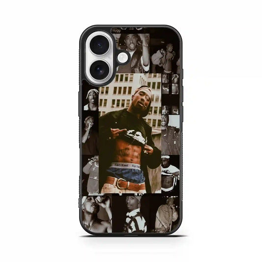 2 Pac Sakur Vintage Cool iPhone 16 Case