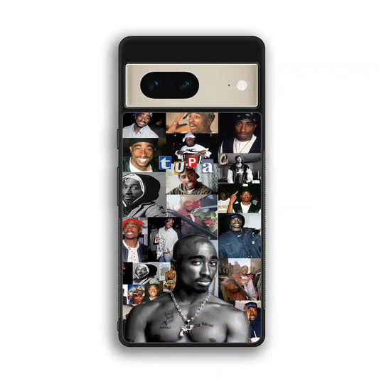 2 Pac Sakur Vintage Google Pixel 7 Case