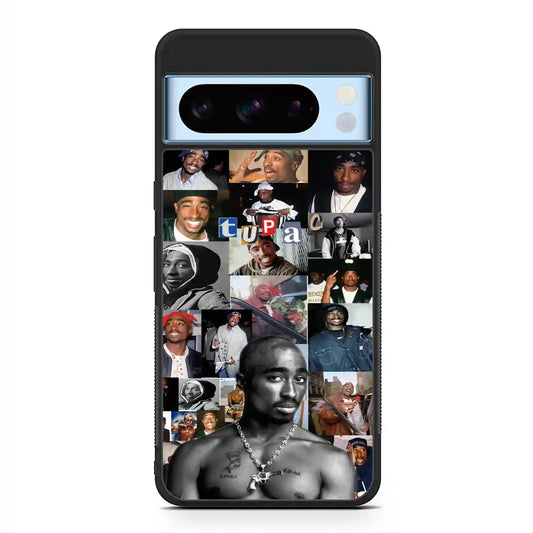 2 Pac Sakur Vintage Google Pixel 8 Pro Case