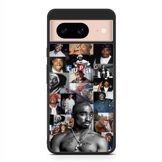 2 Pac Sakur Vintage Google Pixel 8 Case