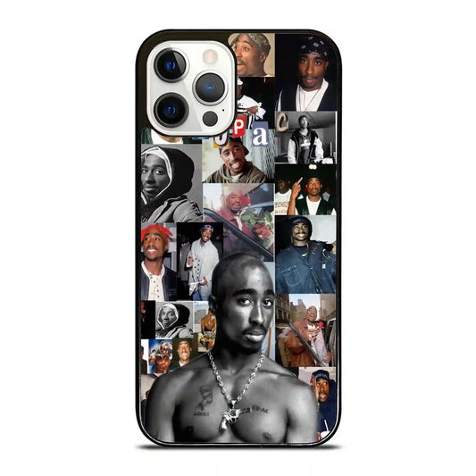 2 Pac Sakur Vintage iPhone 12 Pro Case