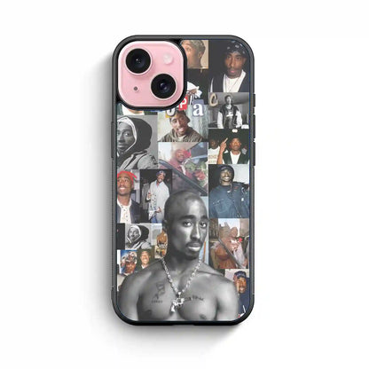 2 Pac Sakur Vintage iPhone 15 Case