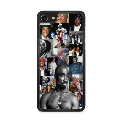 2 Pac Sakur Vintage iPhone SE 2020 Case