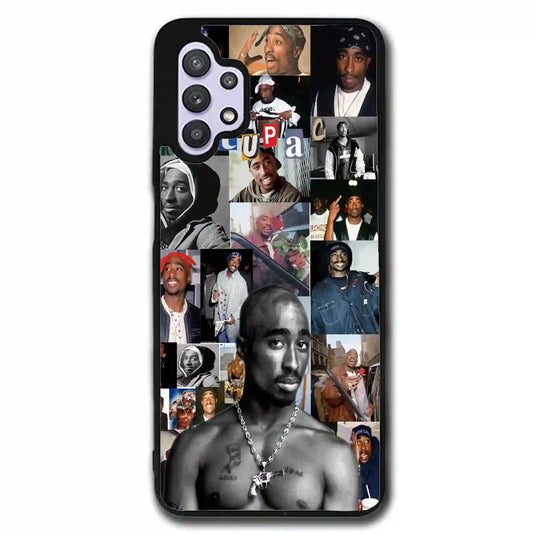 2 Pac Sakur Vintage Samsung Galaxy A32 5G Case