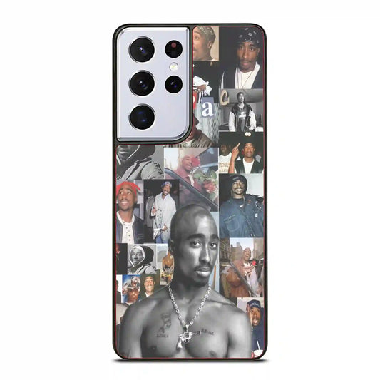 2 Pac Sakur Vintage Samsung Galaxy S21 Ultra Case