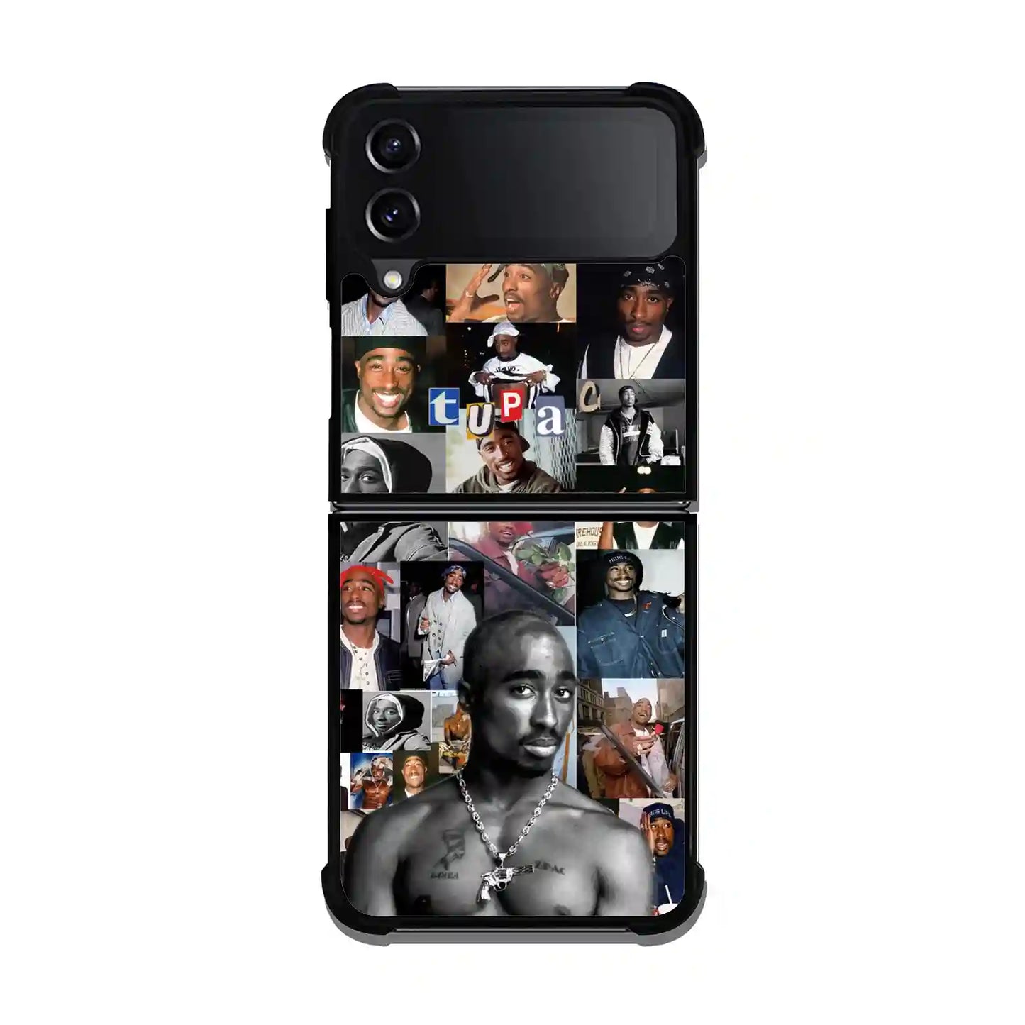 2 Pac Sakur Vintage Samsung Z3 Flip Case