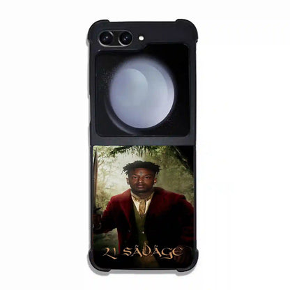 21 Savage Action Samsung Z6 Flip Case