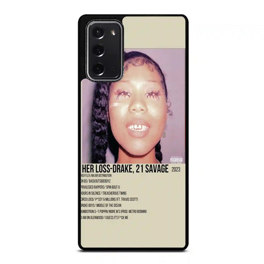 21 Savage Album Cover Samsung Galaxy Note 20 Case