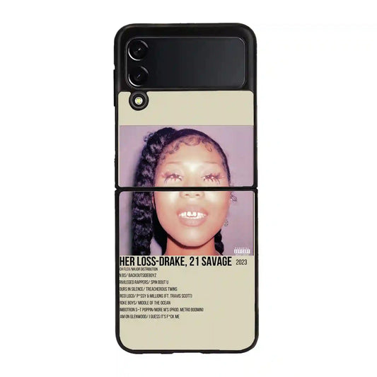 21 Savage Album Cover Samsung Z4 Flip Case