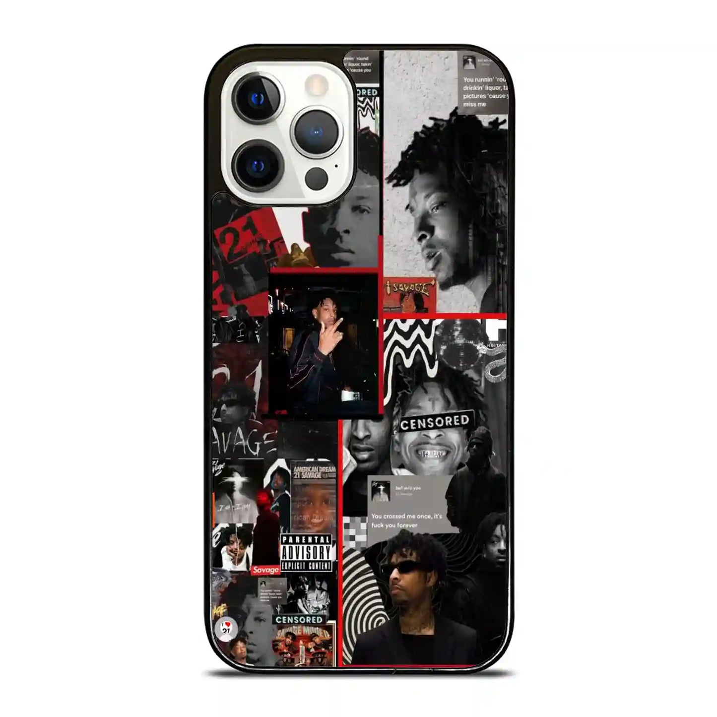 21 Savage Album iPhone 12 Pro Case