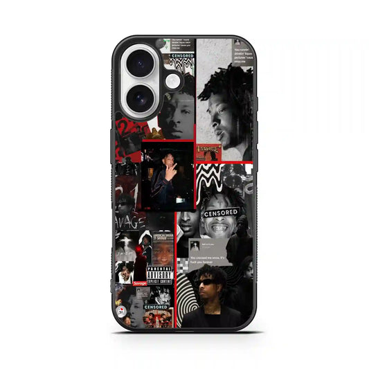 21 Savage Album iPhone 16 Case