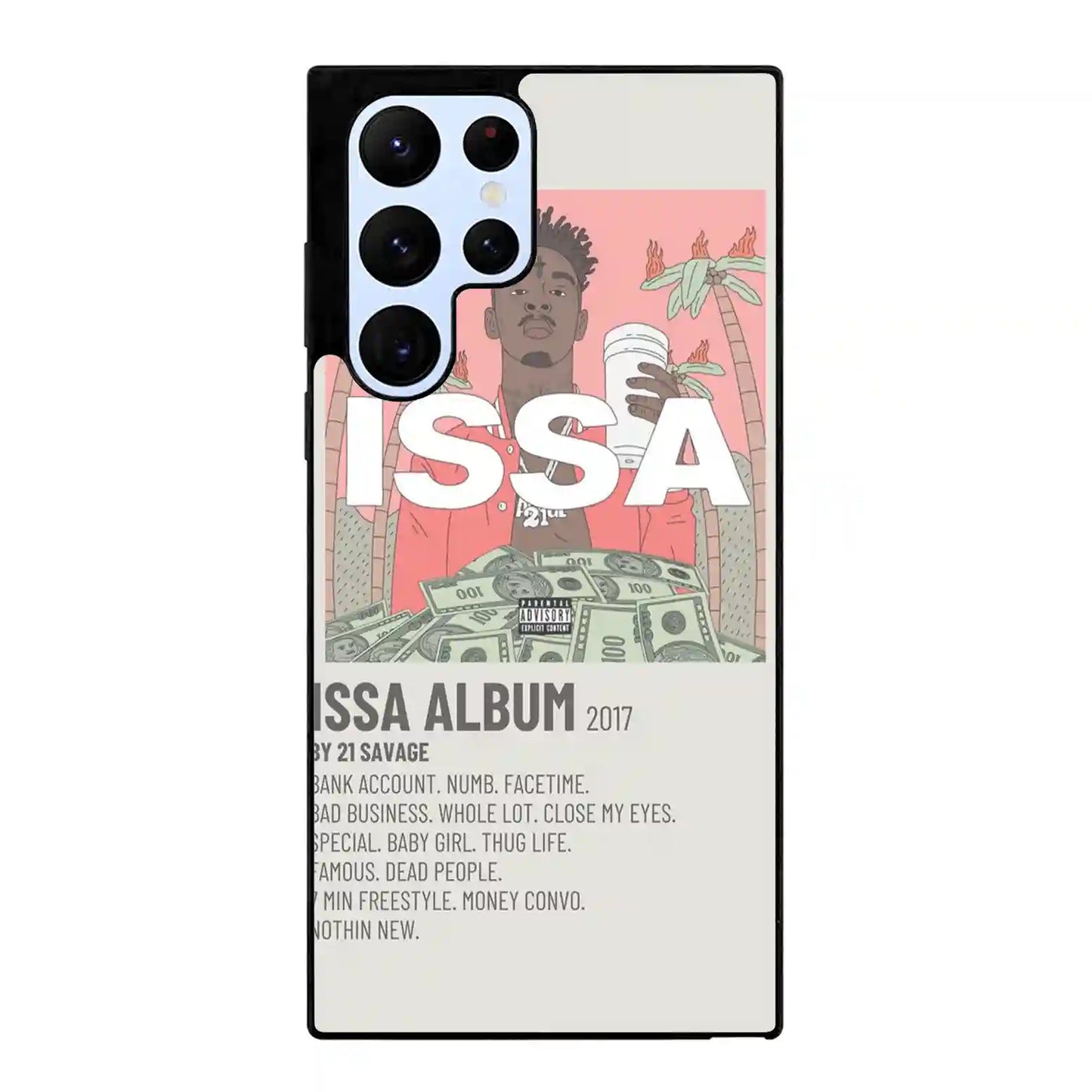 21 Savage Album Issa Samsung Galaxy S22 Ultra Case