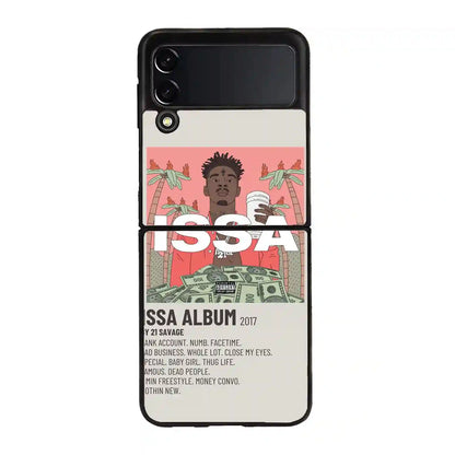 21 Savage Album Issa Samsung Z4 Flip Case